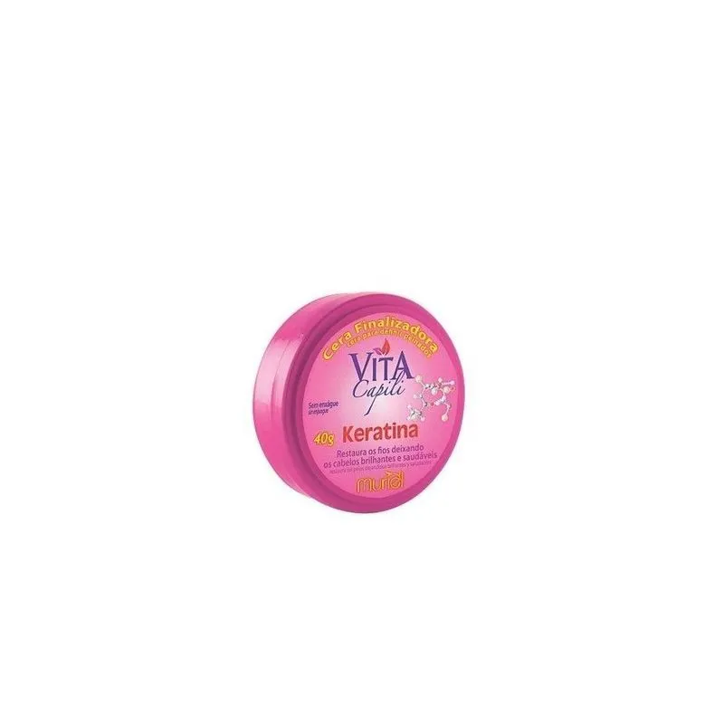 Cera Finalizadora Vita Capilli Muriel Keratina 40g