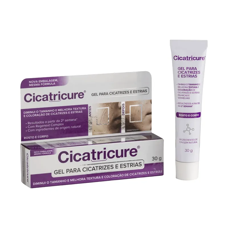 Cicatricure Gel Para Cicatrizes Rosto E Corpo Com 30g