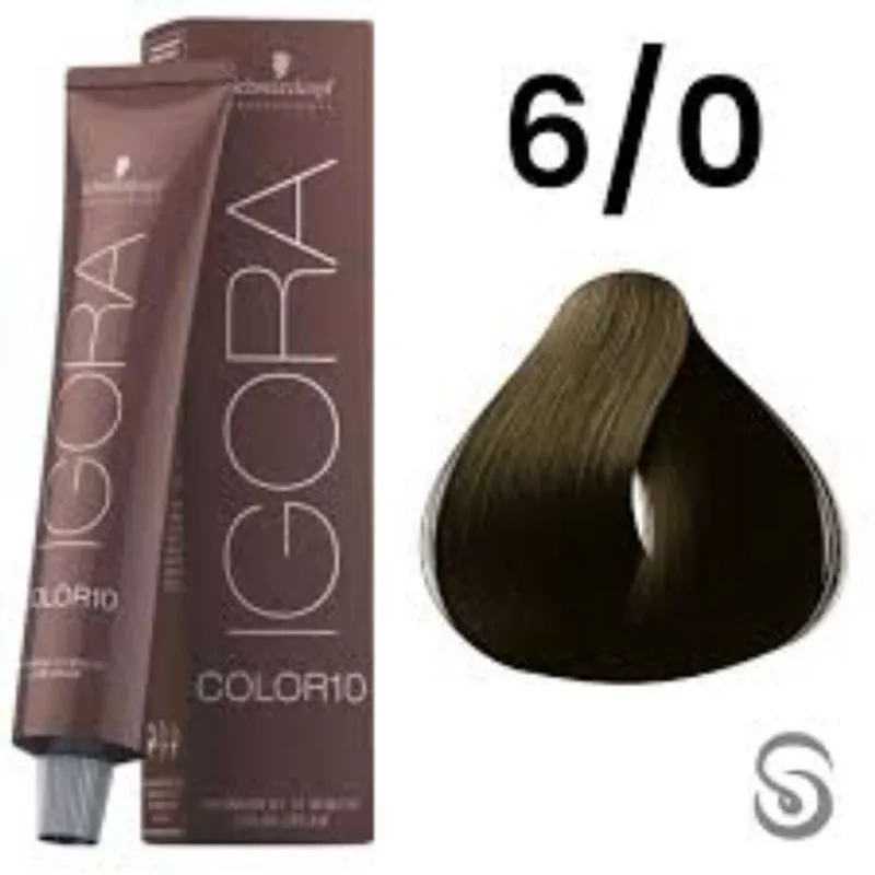 Coloração Igora Color10 6-00 Louro Escuro Natural Extra 60g