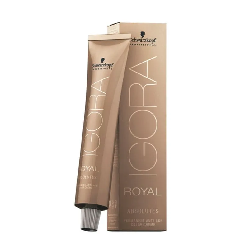 Coloração Igora Royal Absolutes 5-60 Castanho Claro Marrom Natural 60ml - Schwarzkopf