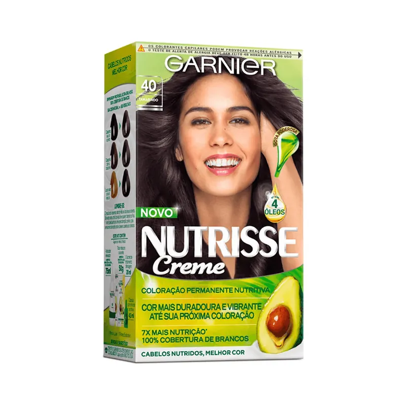 Coloração Nutrisse creme 40 Tamarindo