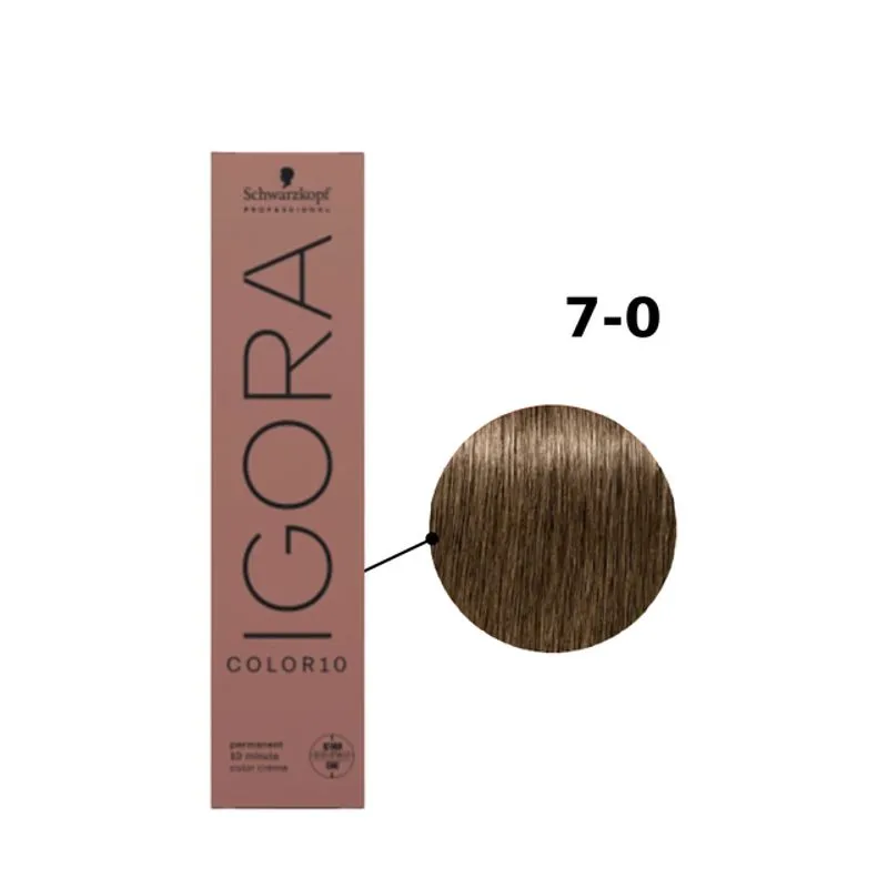 Coloração Schwarzkopf Ig Color10 7-0 60ml