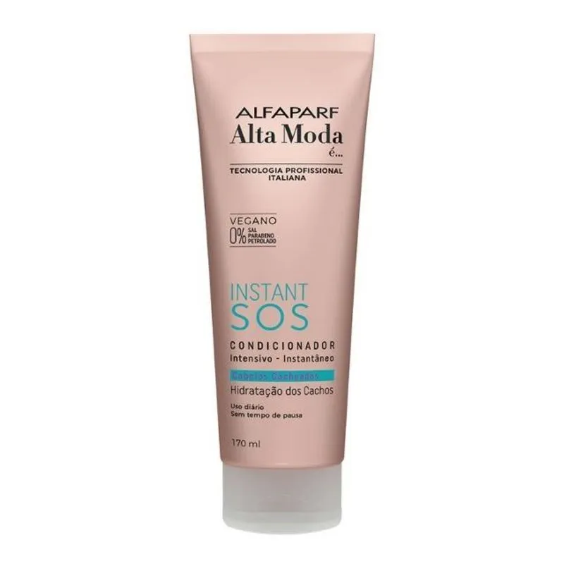 Condicionador Alta Moda 170ml SOS Instant Cachos