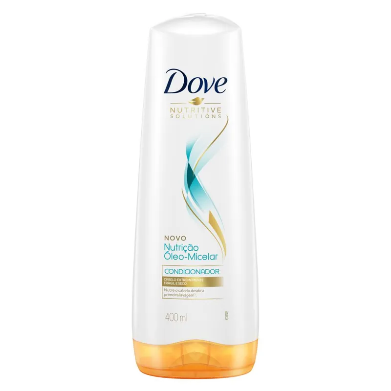 Condicionador Dove Brilho + Óleo Micelar 400ml