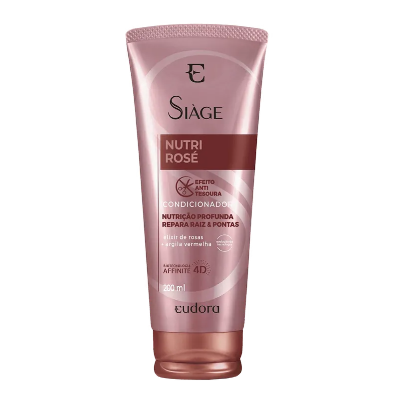 Condicionador Eudora Siàge Nutri Rosé 200ml