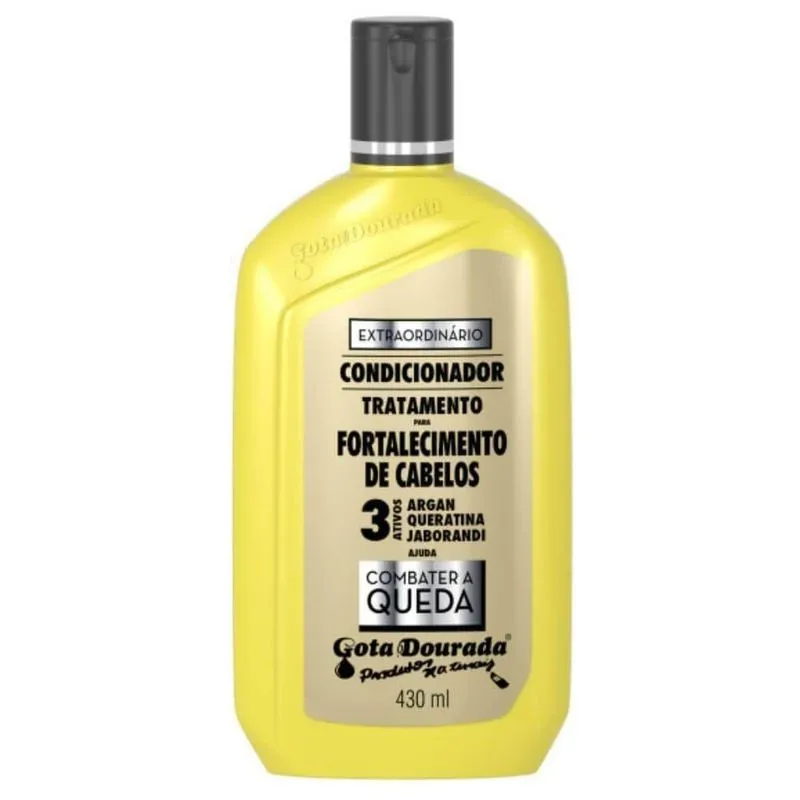 Condicionador Gota Dourada Extraordinário 3 Ativos 430ml