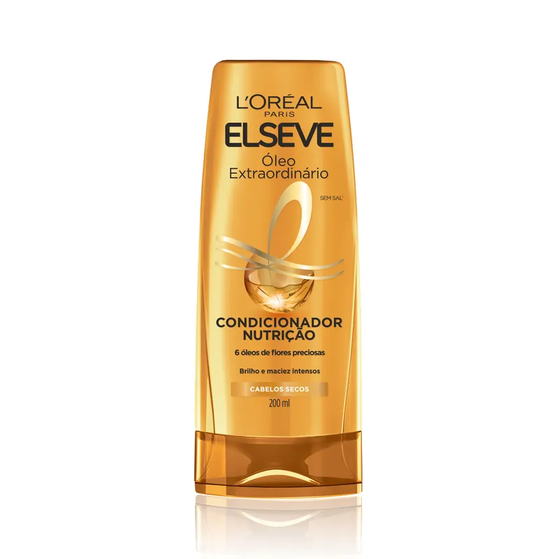 Condicionador Elseve Óleo Extraordinário Nutrição 200ml