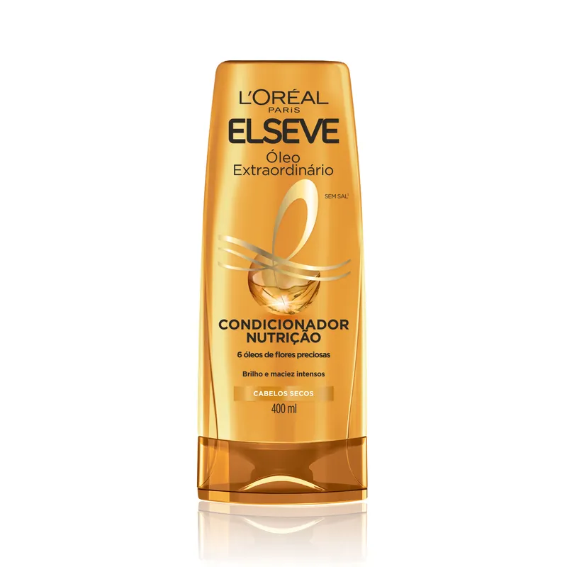Condicionador Elseve Óleo Extraordinário Nutrição 400ml