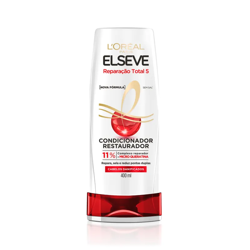 Condicionador Elseve Reparação Total 5 Restaurador 400ml