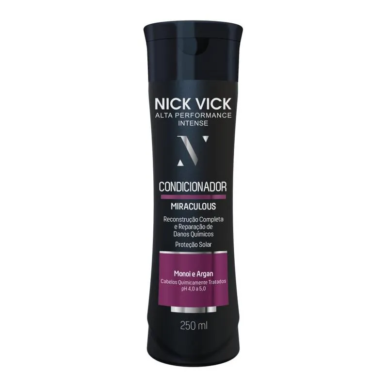 Condicionador Nick Vick Alta Performance Reestruturador - 250ml