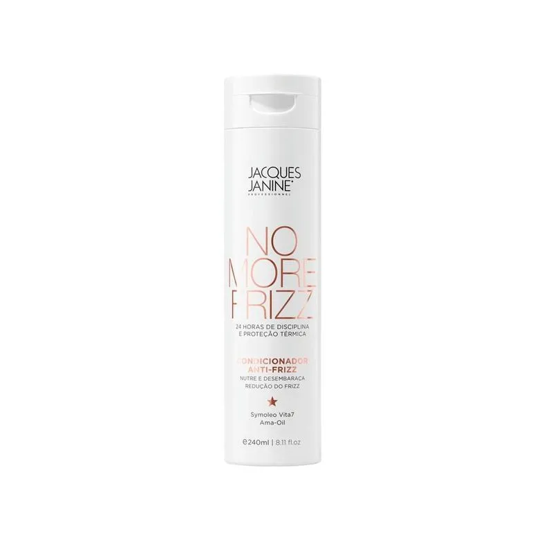 Condicionador No More Frizz Jacques Janine - 240ml - Nutrição Intensiva