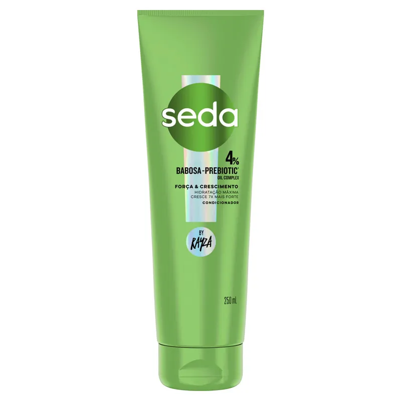 Condicionador Seda 4% Babosa-Prebiotic Oil Crescimento 250ml