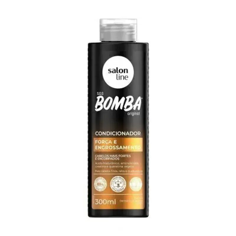Condicionador SOS Bomba Força e Engrossamento 300ml Salon LIne