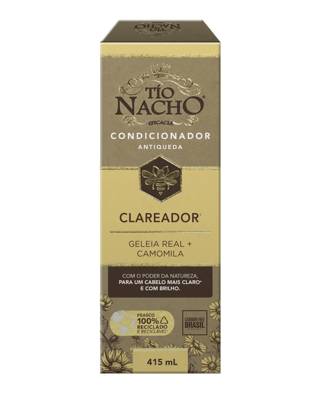Condicionador Tío Nacho Clareador Antiqueda 415ml