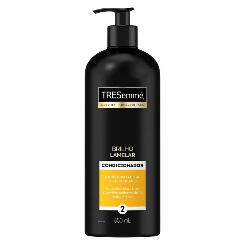 Condicionador TRESemmé Brilho Lamelar Blend de Óleos 650ml