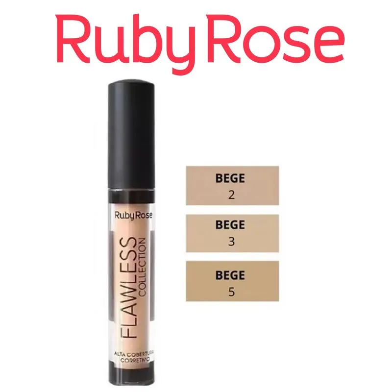 Corretivo Alta Cobertura Bege 3 HB 8080-2 Ruby Rose