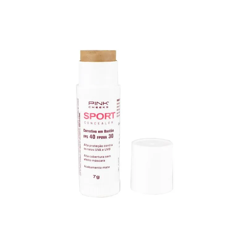 Corretivo com Protetor Solar Pink Cheeks FPS40 FPUVA30 C30 7 g