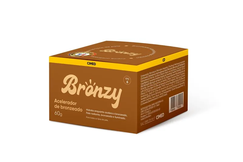 Creme Acelerador De Bronzeado Bronzy 60g