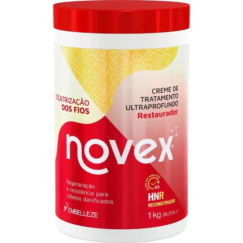 Creme de Tratamento Novex Cicatrização dos Fios - 1kg