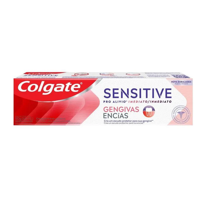 Creme Dental Colgate Sensitive Pro-Alívio Imediato Gengiva 90g
