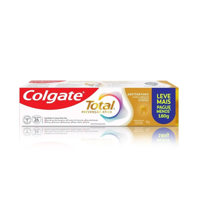 Creme Dental Colgate Total 12 Anti Tártaro - 180g