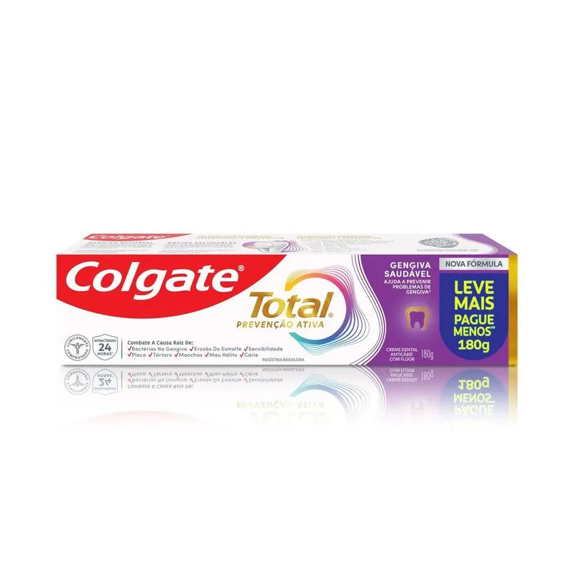 Creme Dental Colgate Total 12 Gengiva Reforçada 180g
