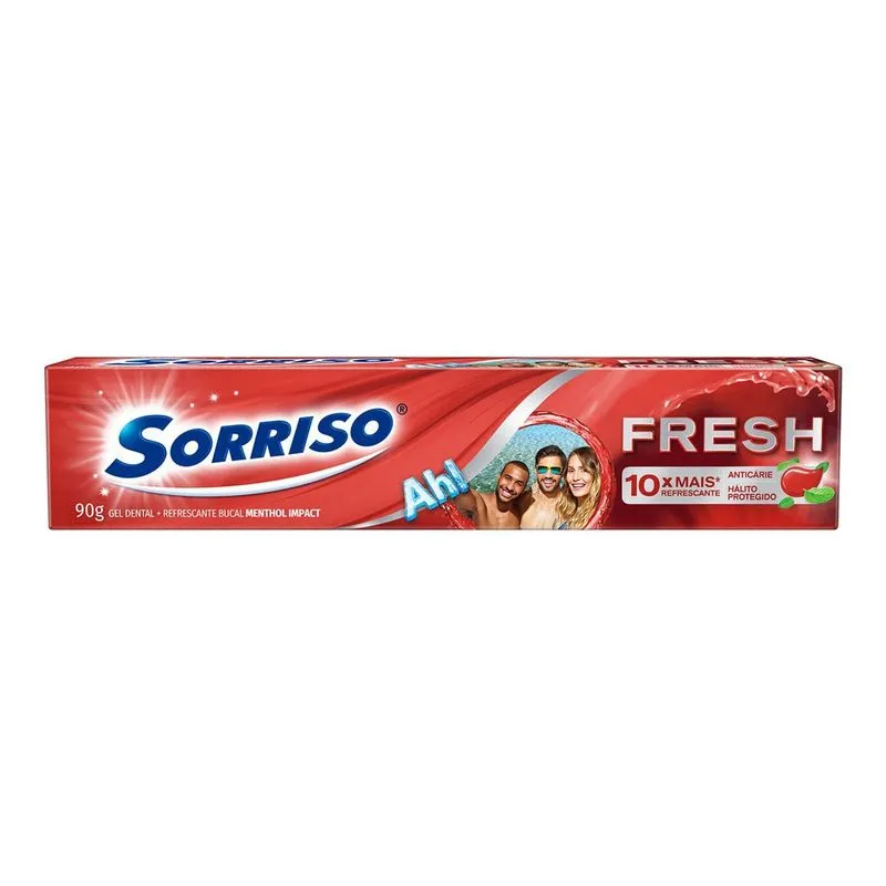 Creme Dental Sorriso Fresh Menthol Impact - 90g