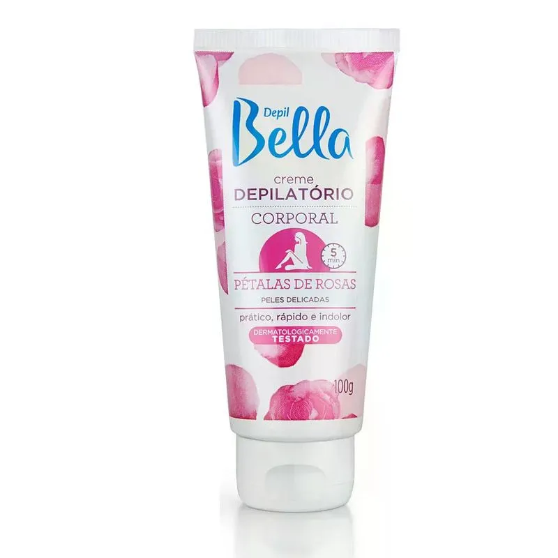Creme Depilatório Corporal Pétalas Depil Bella 100g