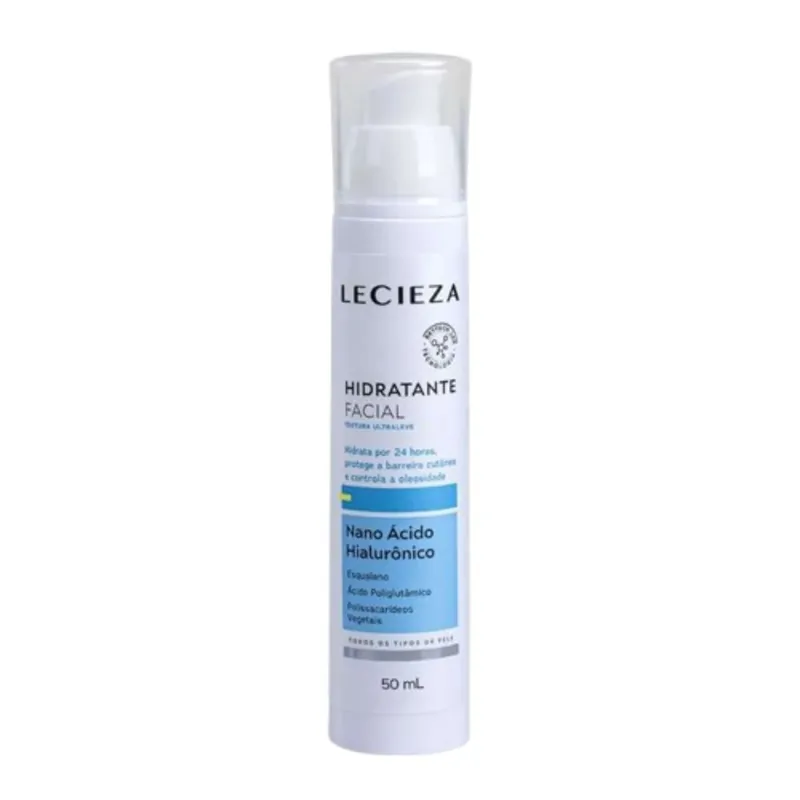 Creme Hidratante Facial Lecieza 50ml