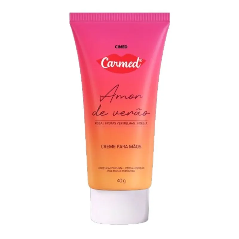 Creme Hidratante Para As Mãos Carmed Amor De Verão 40g