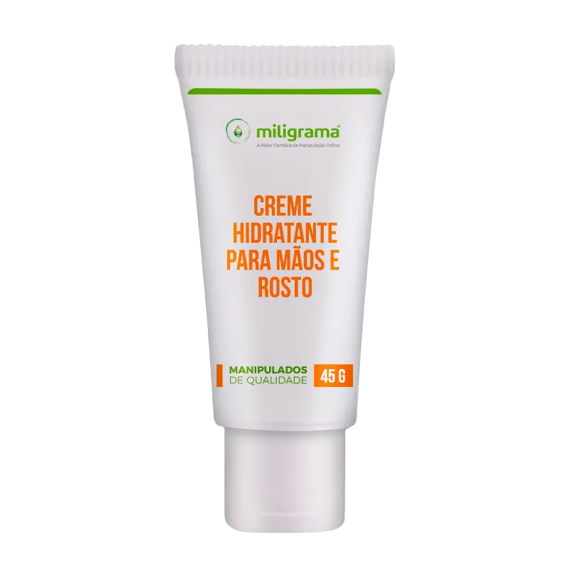 Creme hidratante para mãos e rosto 45g