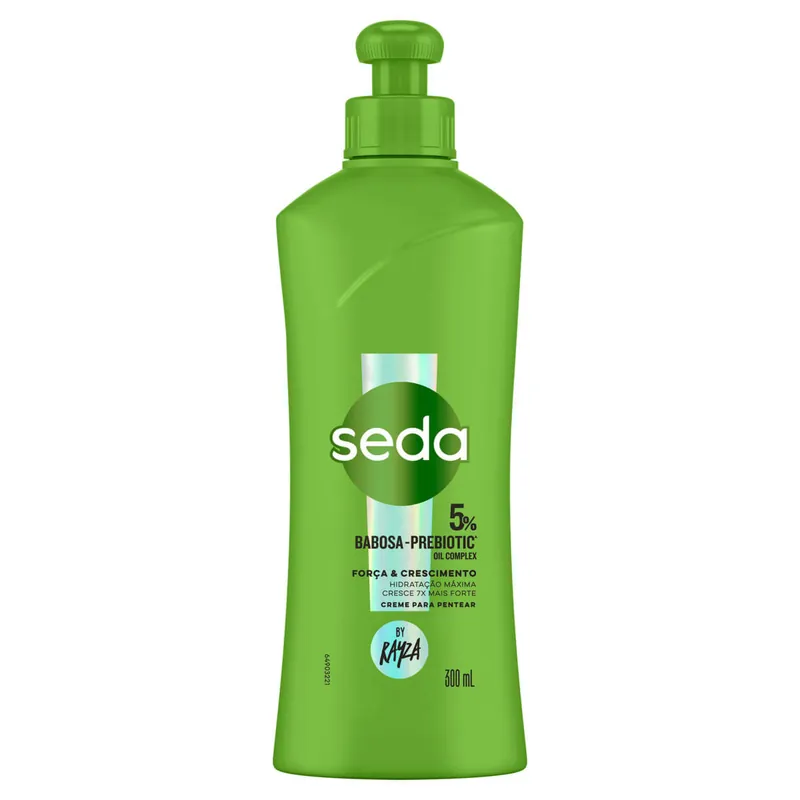 Creme Para Pentear Seda 5% Babosa-Prebiotic Oil Complex 300ml
