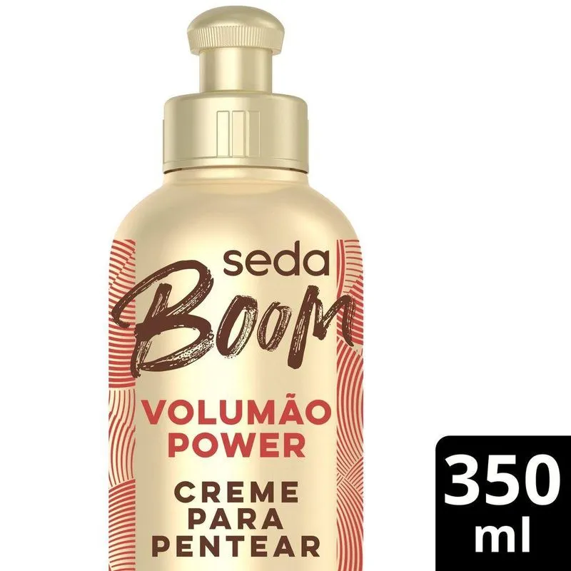 Creme para Pentear Seda Boom Volumão Power - 350ml