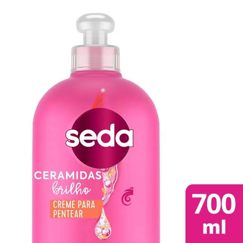 Creme para Pentear Seda Brilho Ceramidas - 700ml