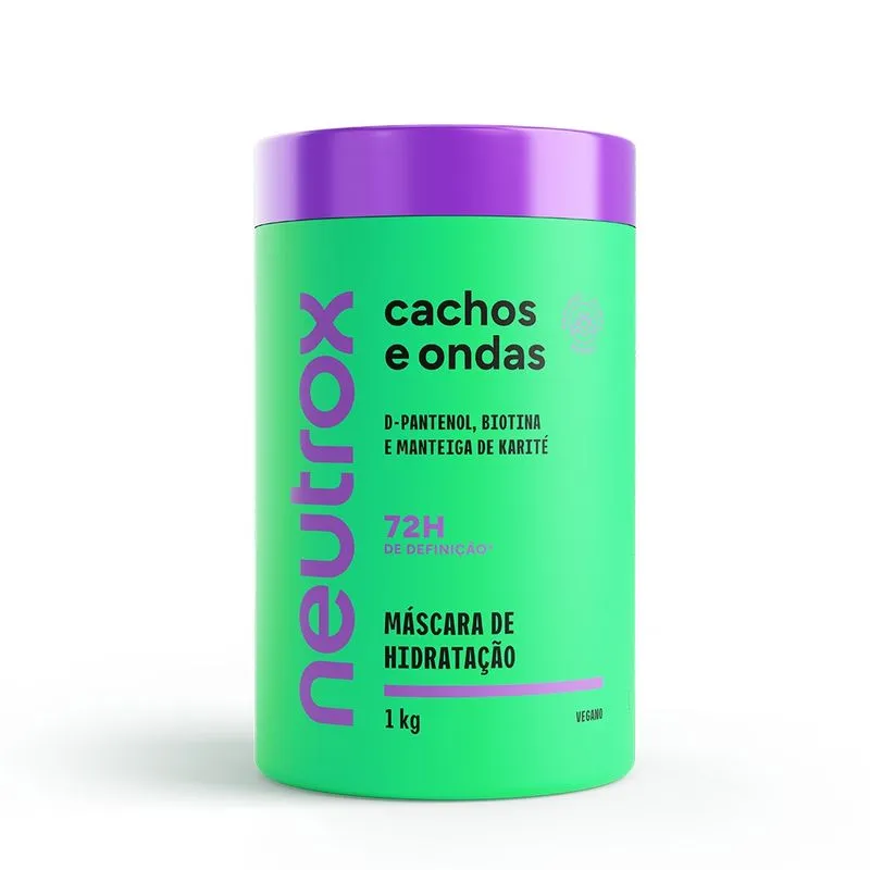 Creme para Tratamento Neutrox Cachos e Ondas - 1kg