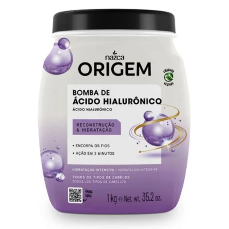 Creme para Tratamento Origem 2 em 1 Ácido Hialurônico 1Kg