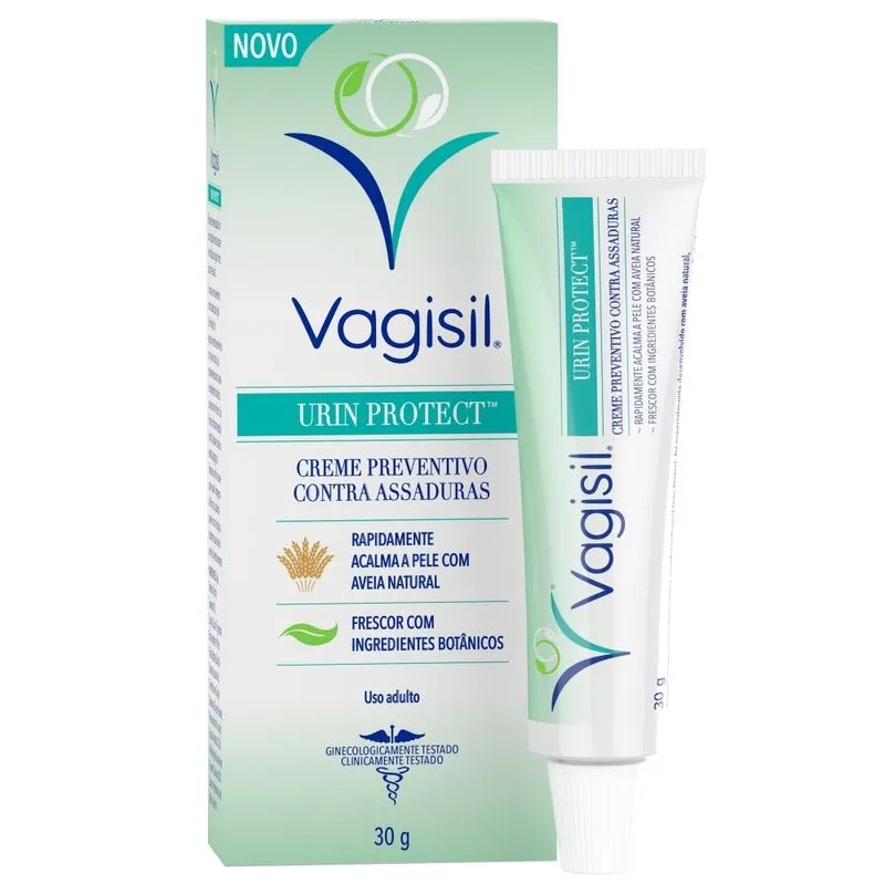Creme de Assaduras Íntimas Vagisil Urin Protect 30g