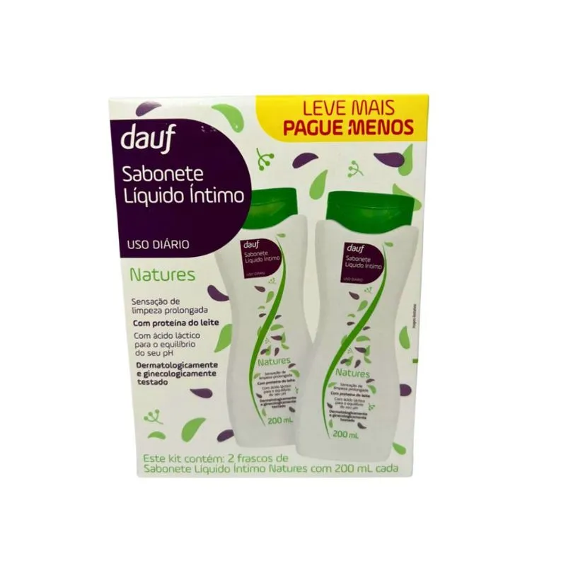 Sabonete Dauf Nature 200ml 2 Unidades