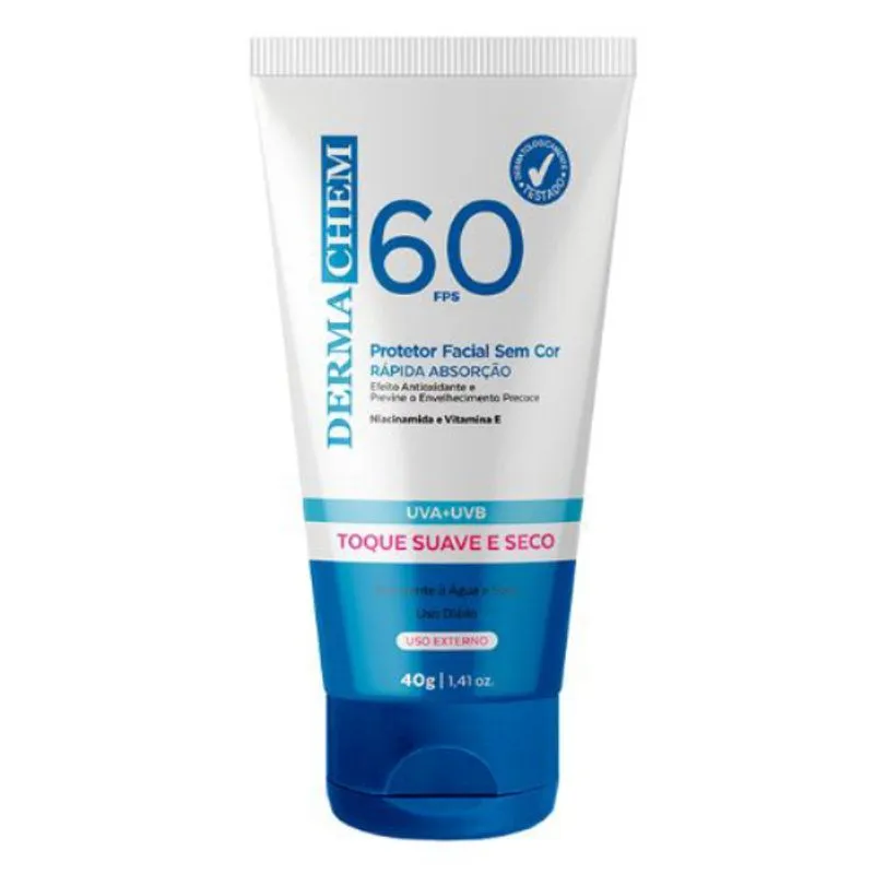 Dermachem Protetor Solar Facial Fps 60 40g