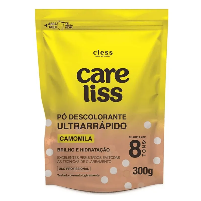 Descolorante Pó Care Liss - 300g - Camomila