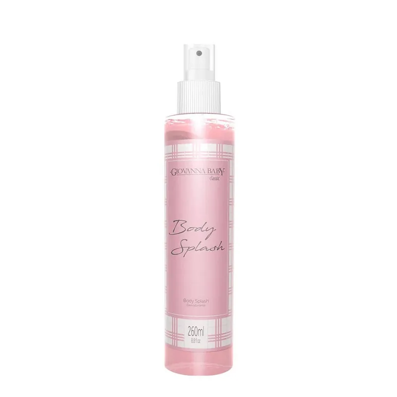 Colônia Giovanna Baby Classic Body Splash 260ml