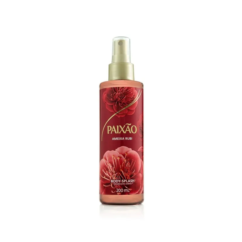 Body Splash Paixão Tentadora Ameixa Rubi 200ml