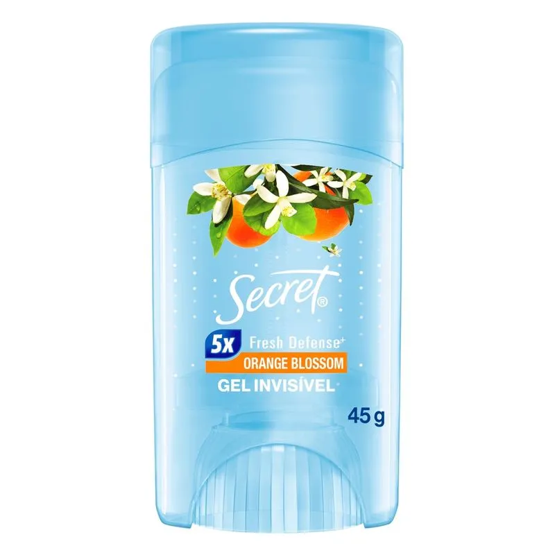 Desodorante Antitranspirante Secret Orange Blossom 48h Gel Stick 45g