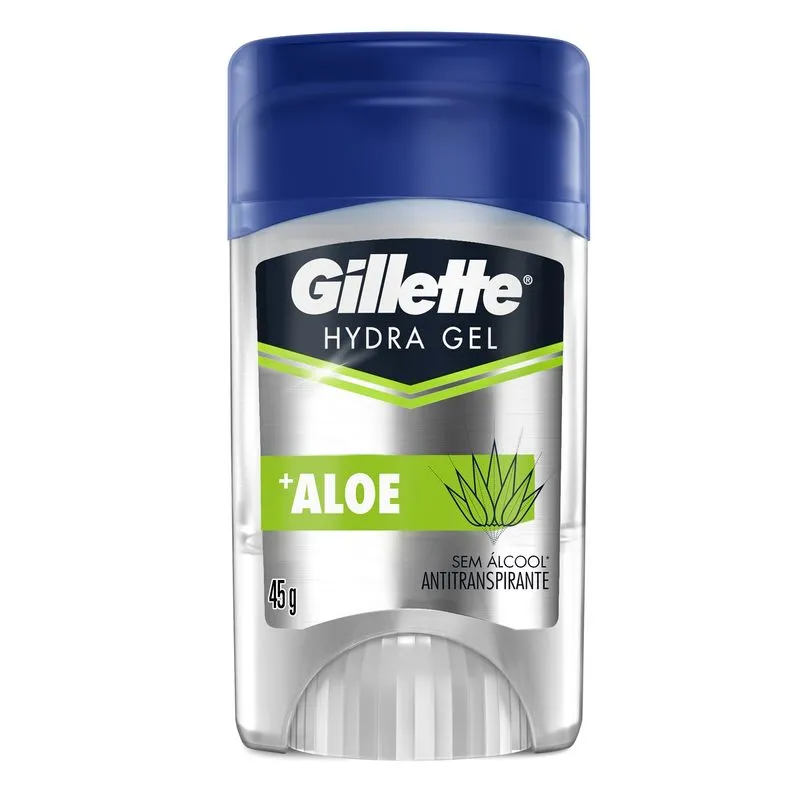 Desodorante Antitranspirante Gillette Hydra Gel +Aloe Gel Stick 45g