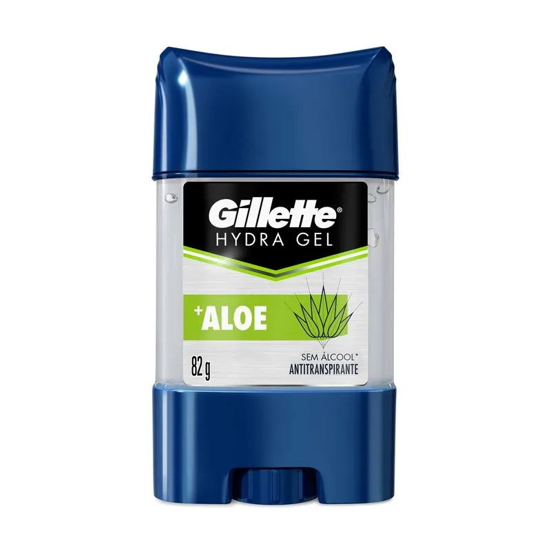 Desodorante Antitranspirante Gillette Hydra Gel +Aloe Gel Stick 82g