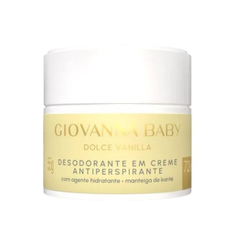 Desodorante Antiperspirante Giovanna Baby Dolce Vanilla Creme 55g
