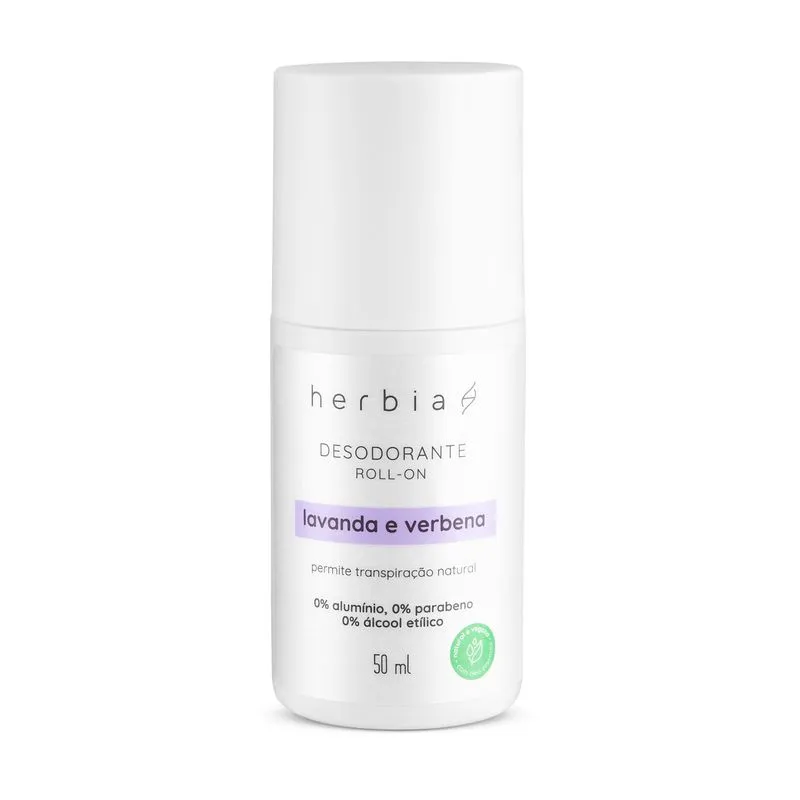 Desodorante Lavanda e Verbena roll-on 50ml