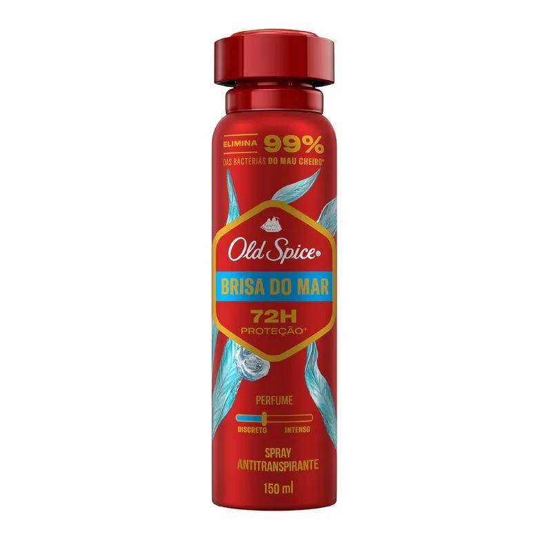 Desodorante Antitranspirante Old Spice Brisa do Mar 48h Aerossol 150ml