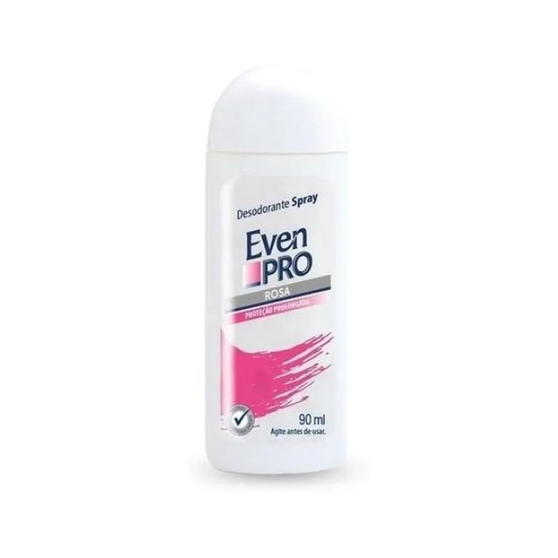 Desodorante Spray Even Pro Rosa 90ml
