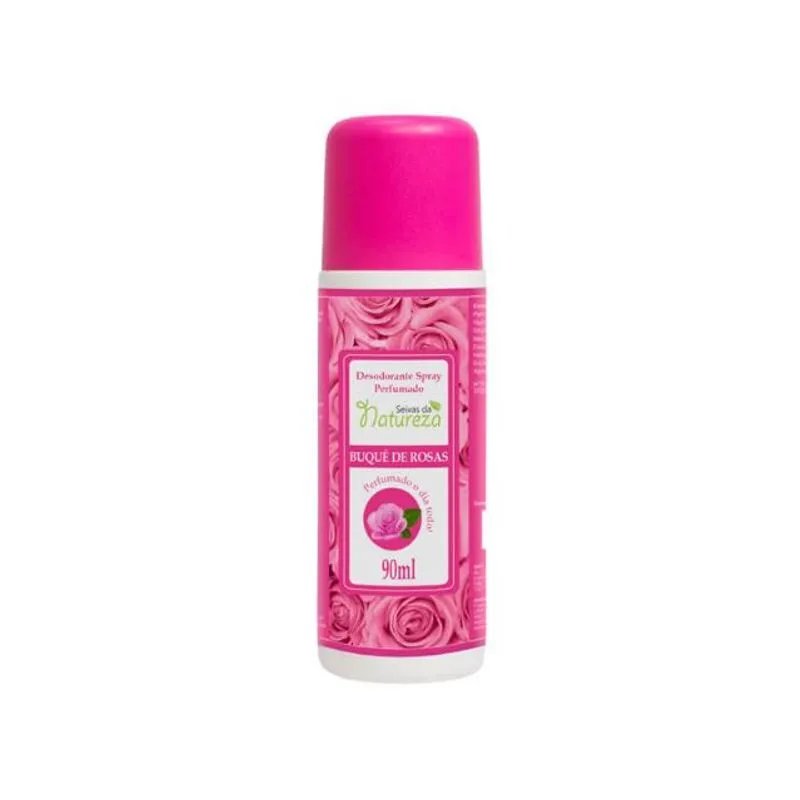 Desodorante Spray Seivas da Natureza Buquê de Rosas 90ml